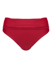 Curvy Kate First Class Deep Fold Over Bikini Brief Red