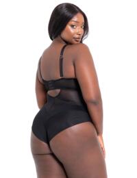 Scantilly by Curvy Kate Swerve High Neck Wired Body Black