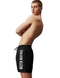  Calvin Klein Mens Medium Drawstring Swim Short  PVH Black