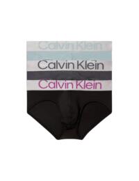 Calvin Klein Mens 3 Pack Hip Briefs