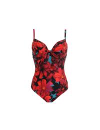 Pour Moi Orchid Luxe Swimsuit Red/Teal 