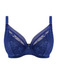 Fantasie Fusion Lace Padded Plunge Bra French Navy