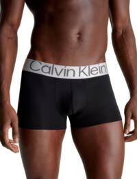 Calvin Klein Mens 3 Pack Trunks B- ARONA, ASHF GRY, ULTRA PINK LGS