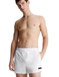 Calvin Klein Mens Swim Shorts PVH Classic White