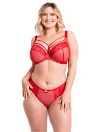 Curvy Kate Amaze Amore Balcony Side Support Bra Red/Blush