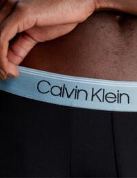 Calvin Klein Mens Micro Stretch Boxer Brief 3 Pack B-Black/Arona/Chesapeake Bay WB