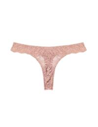 Wolf & Whistle Ariana Thong Ash Rose