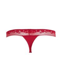 Tommy Hilfiger Ditsy Lace Thong Royal Berry