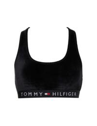Tommy Hilfiger Tommy Original Velour Bralette Black 
