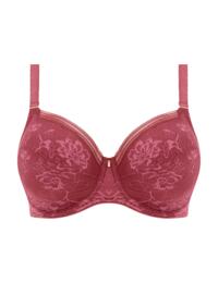Fantasie Fusion Lace Full Cup Side Support Bra Rosewood