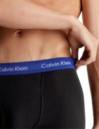Calvin Klein Mens 3 pack Boxer Trunks B-hdwy Blue/ Griffin/ Wild Flowers
