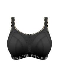 Freya Active Dynamic Sports Bra Pure Leopard Black