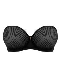 Tailored Moulded Strapless Bra Black