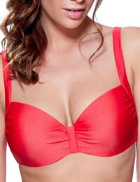 1482610 Lepel Holiday Sparkle Padded Bikini Top - 1482610 Red