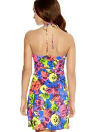 3259 Freya Floral Pop Bandeau Beach Dress - 3259 Beach Dress