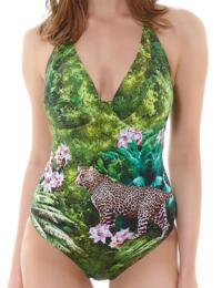 3938 Freya Rumble Padded Halter Swimsuit Tropic - 3938 Tropic