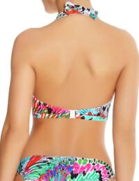 3780 Freya Mardi Gras Halter Bikini Top - 3780 Carnival Print