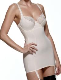 0116280 Charnos Hourglass Corselette Shaping Dress - 0116280 Blush