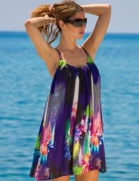16007 Pour Moi Tiger Lily Beach Dress - 16007 Multi
