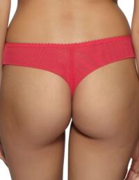 11116 Gossard Gypsy Lace Thong - 11116 Rouge Red