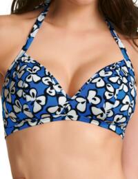 3491 Freya Madame Butterfly Triangle Bikini Top - 3491 Cobalt Blue