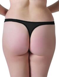 ST2502 Scantilly by Curvy Kate Invitation Thong - ST2502 Black/Crystal