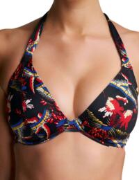 3459 Freya Phoenix Halter Bikini Top  - 3459 Black Print