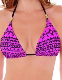 1569630 Lepel Summer Days Triangle Bikini Top Pink Print  - 1569630 Triangle Top